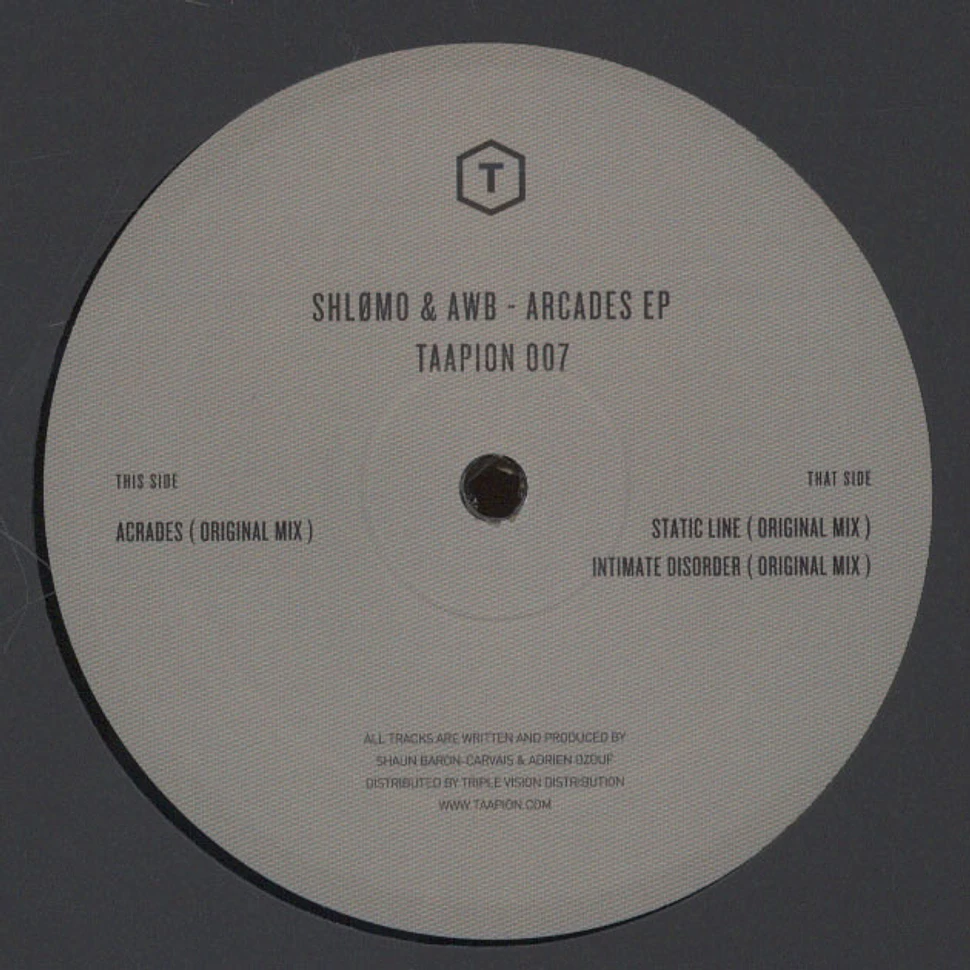 Shlomo & AWB - Arcades EP