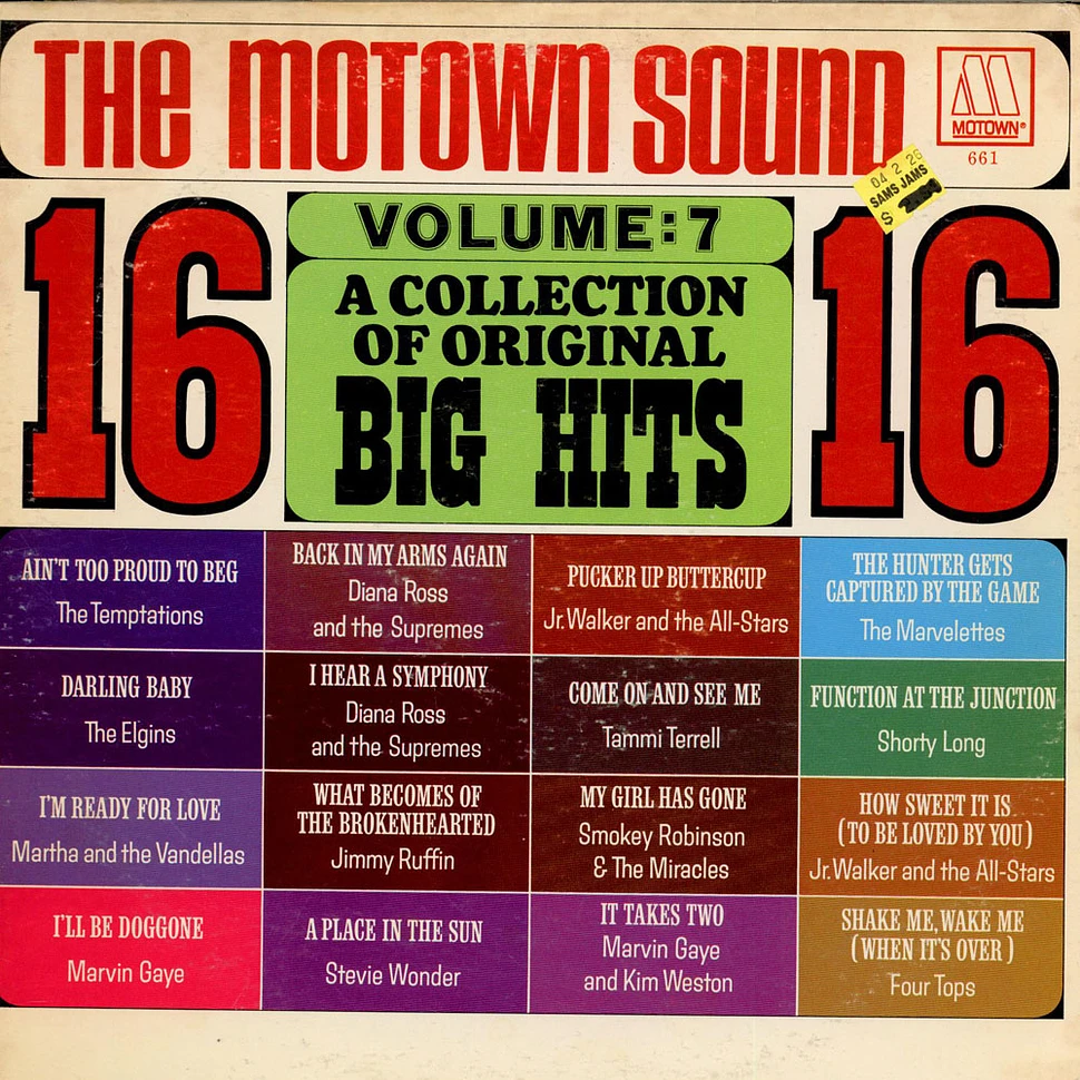 V.A. - The Motown Sound - 16 Big Hits Vol. 7