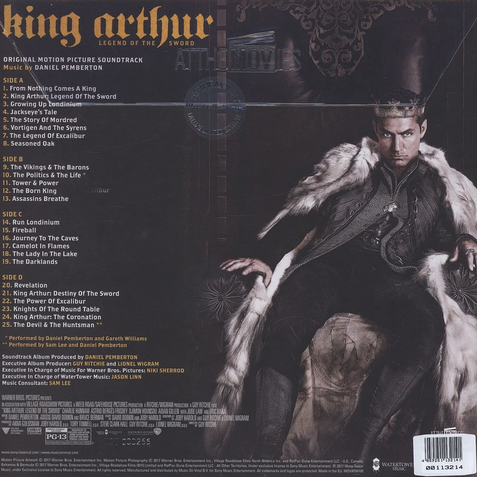 Daniel Pemberton - King Arthur: Legend Of The Sword Gold Vinyl Edition