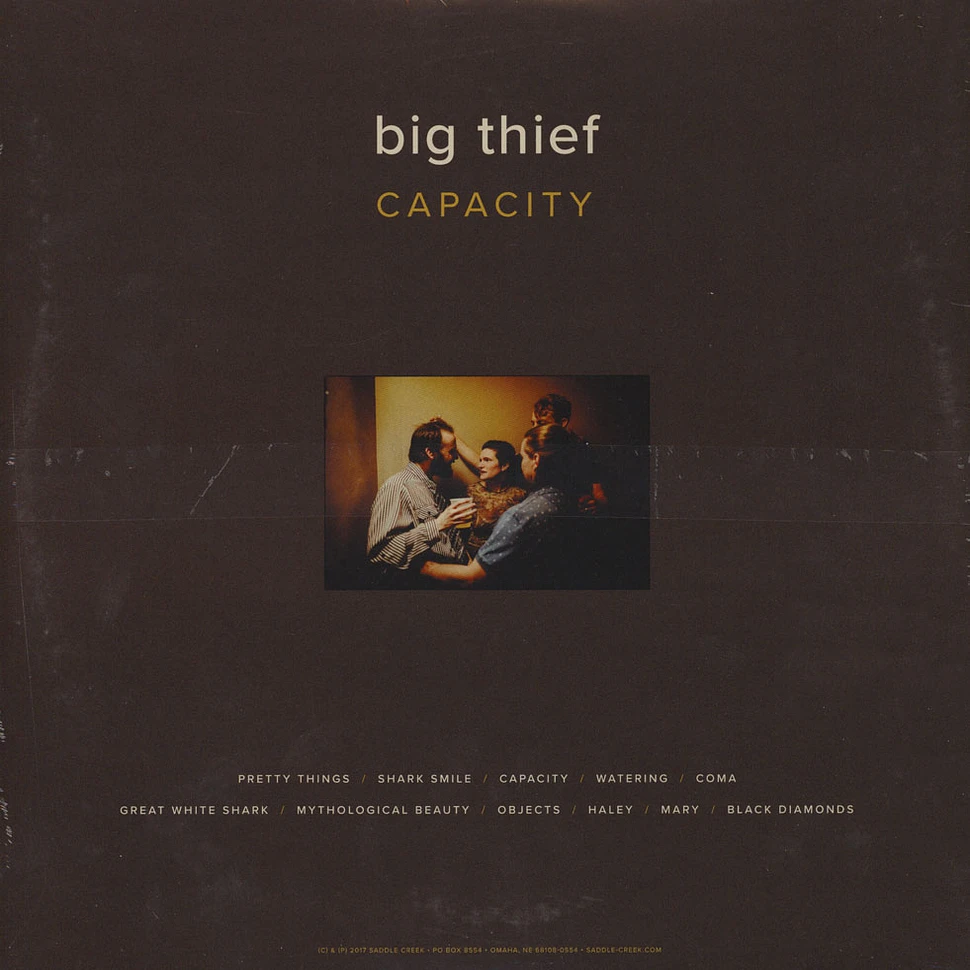 Big Thief - Capacity White Vinyl Edition