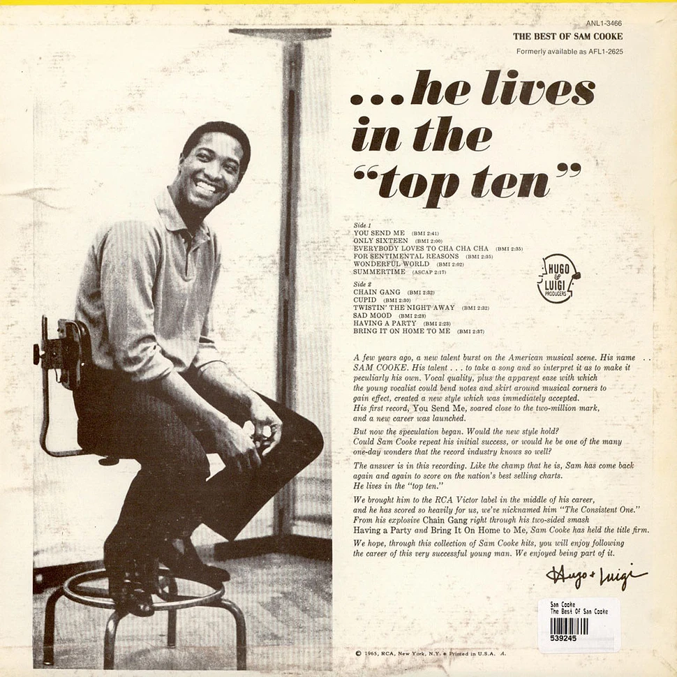 Sam Cooke - The Best Of Sam Cooke