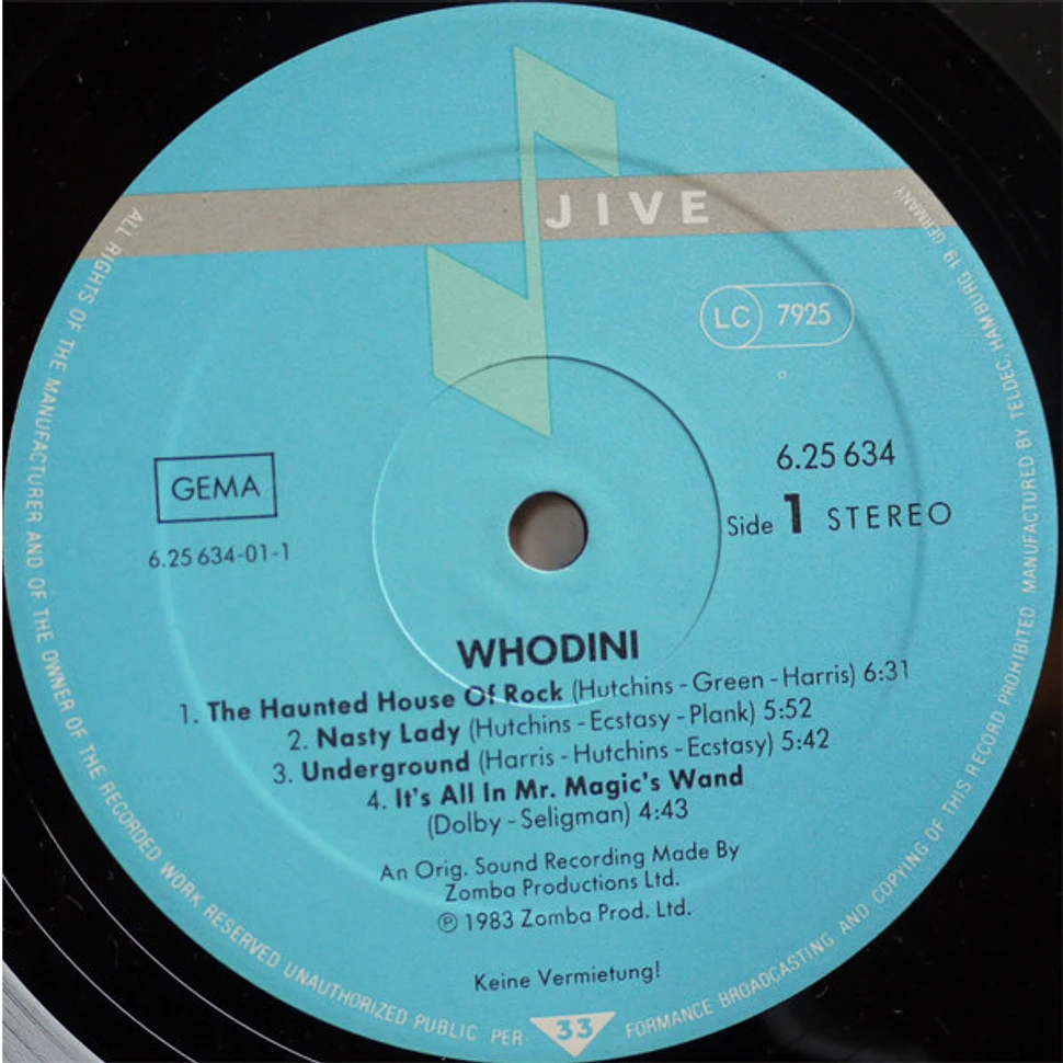 Whodini - Whodini