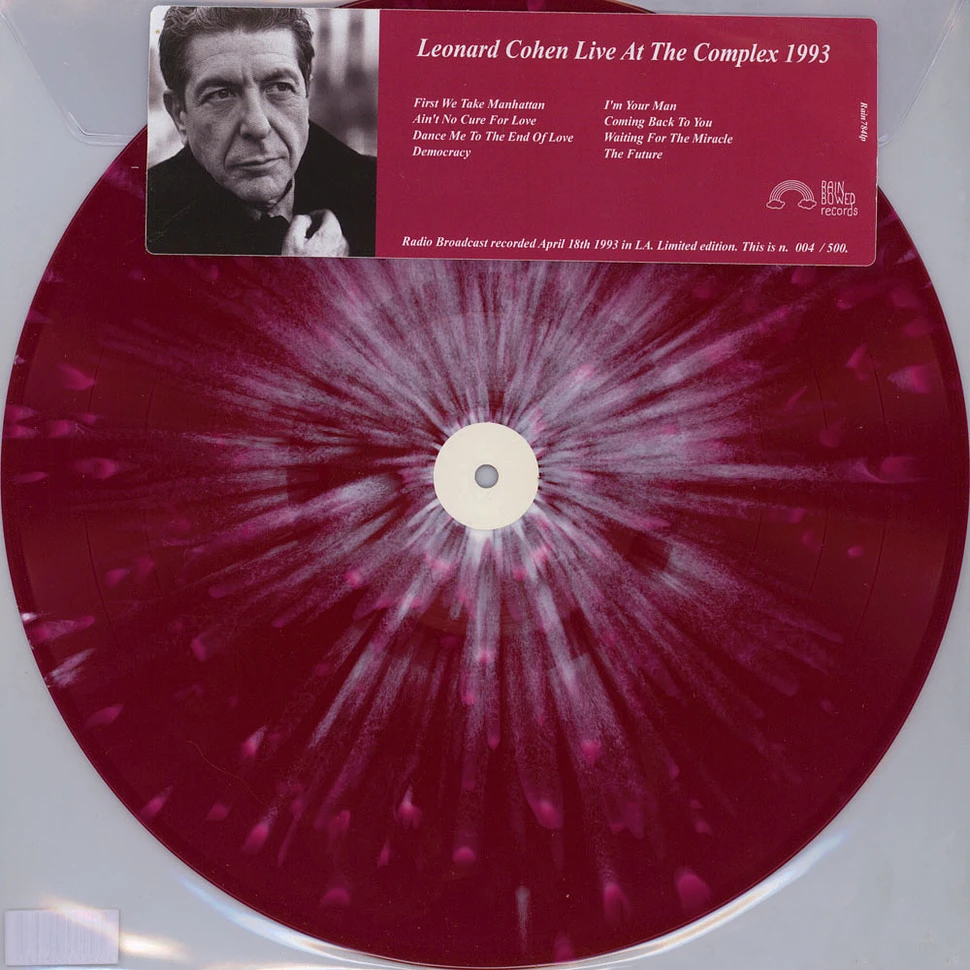 Leonard Cohen - Live At The Complex, L.A. 1993