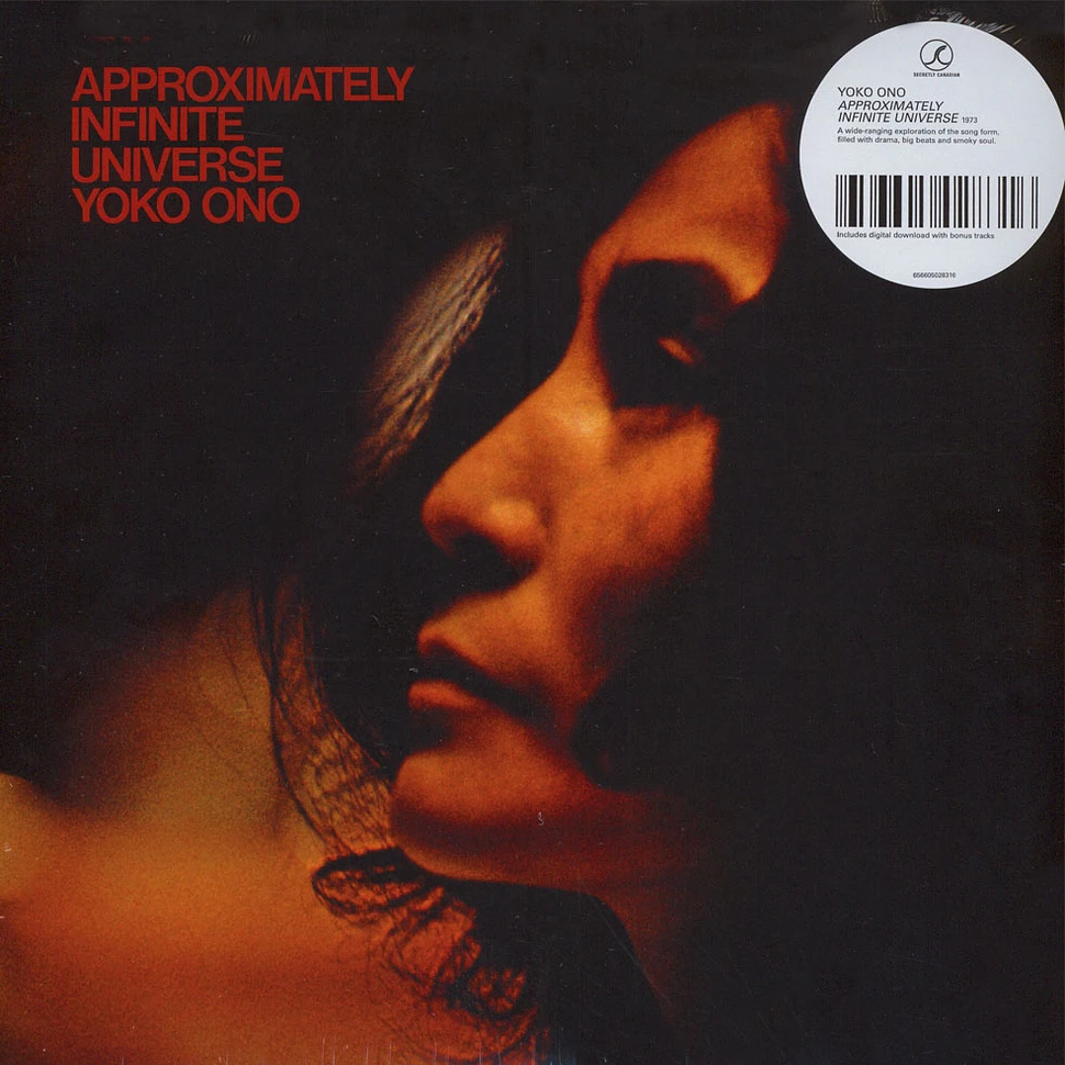Yoko Ono - Approximately Infinite Universe Black Vinyl Edition