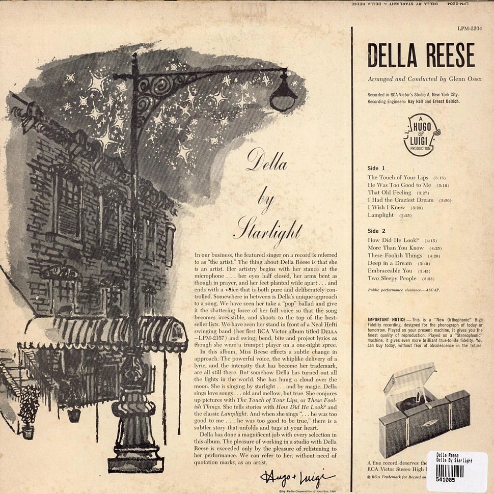 Della Reese - Della By Starlight