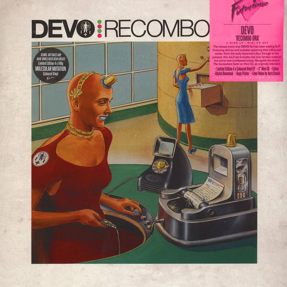 Devo - Recombo DANN / Molecular Mutation Colored Vinyl Edition