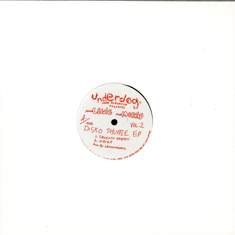 John Acquaviva Presents Jamie Lewis / Nick Morris - The Disko Shuffle EP Vol.2