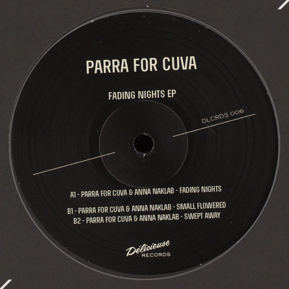 Parra For Cuva - Fading Nights EP Feat. Anna Naklab