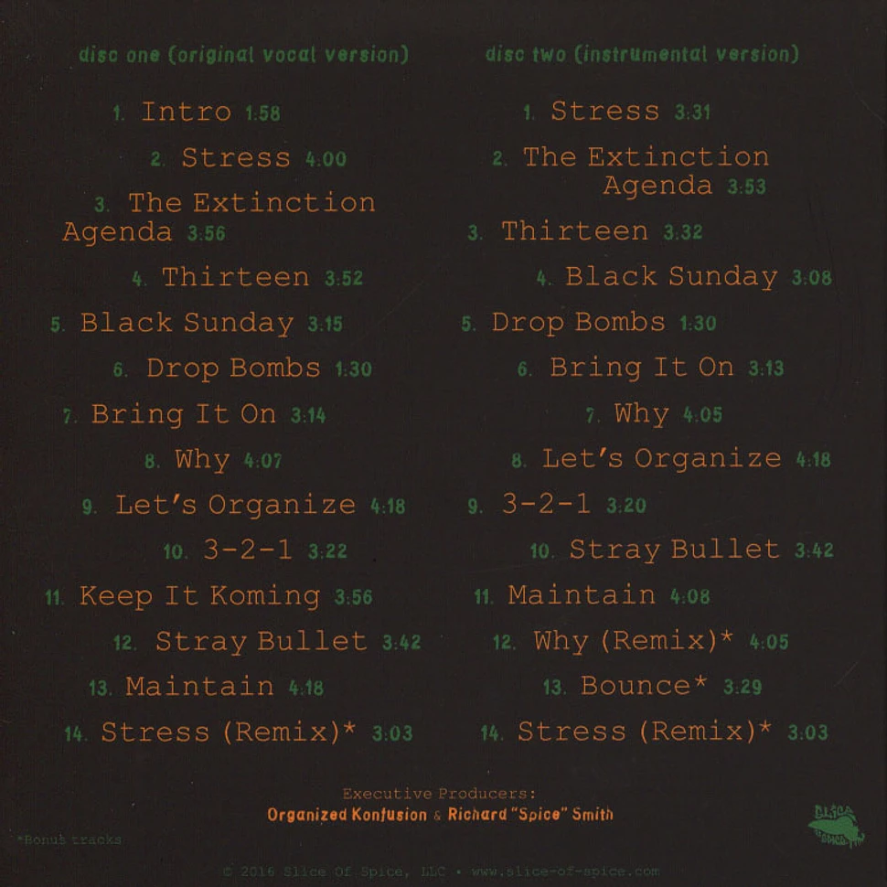 Organized Konfusion - Stress: The Deluxe Edition