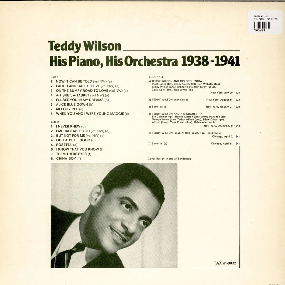 Teddy Wilson - His Piano, His Orchestra 1938-1941