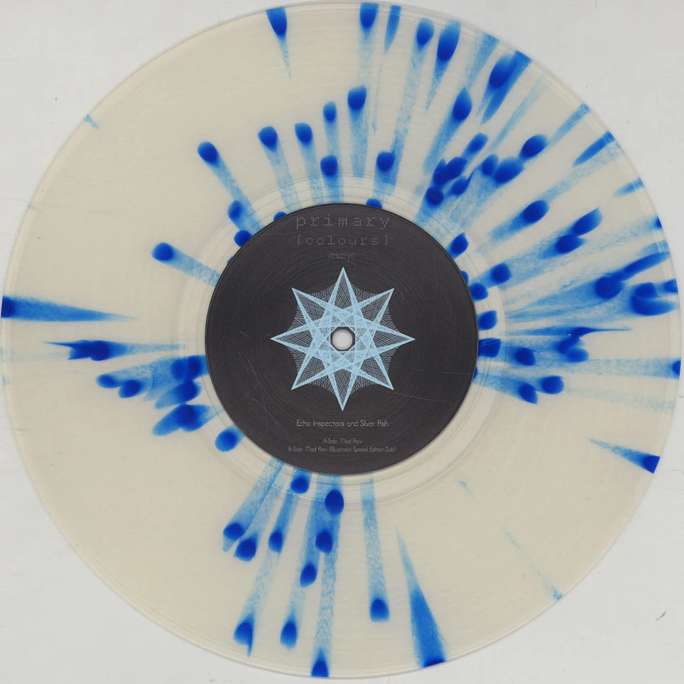 Echo Inspectors & Silver Ash - Mad Roy Transparent Blue Splatter Vinyl Edition