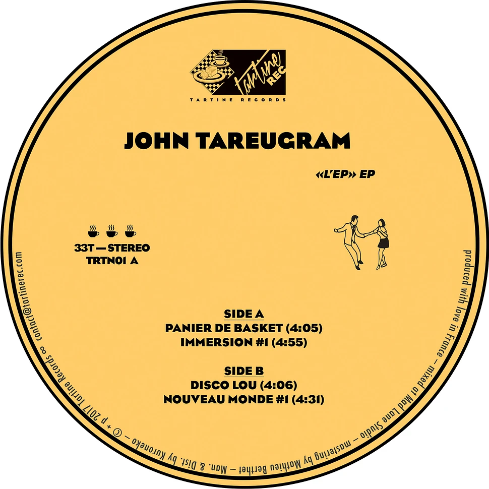 John Tareugram - L'EP