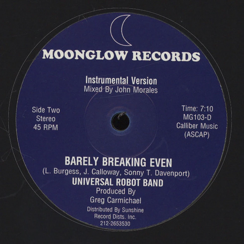 Universal Robot Band - Barely Breaking Even (Full 12:45 John Morales Mix)