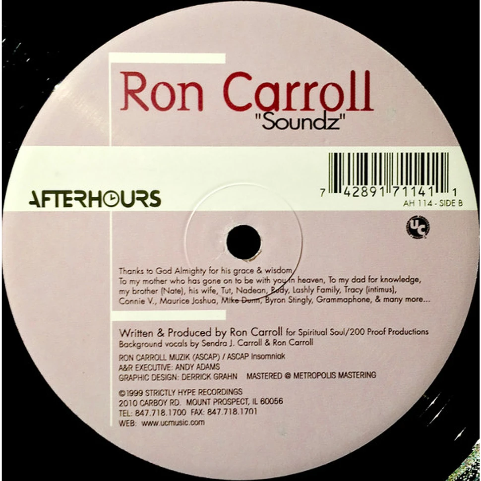 Ron Carroll - Soundz