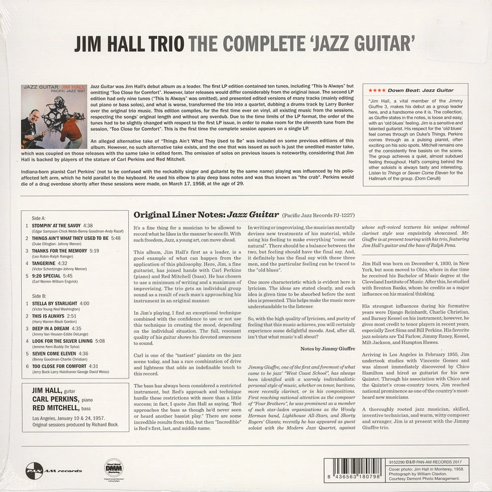Jim Hall Trio - The Complete 'Jazz Guitar'