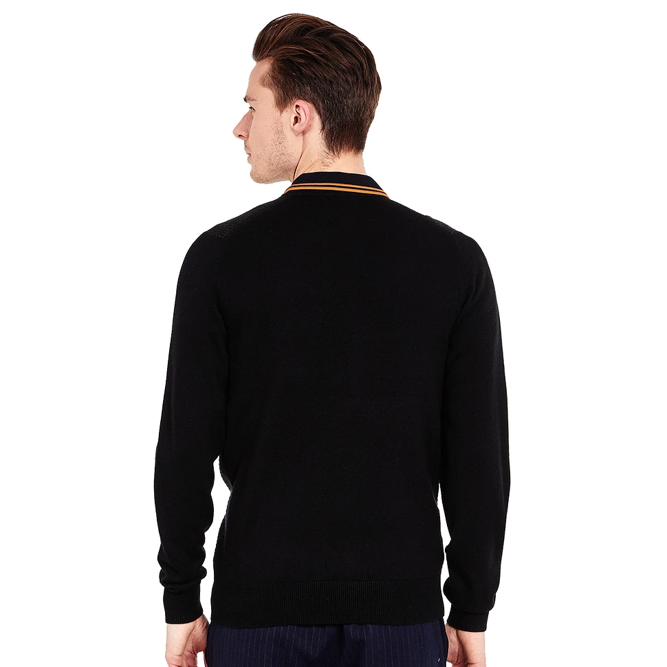 Fred Perry - Textured Crew Neck Jumper