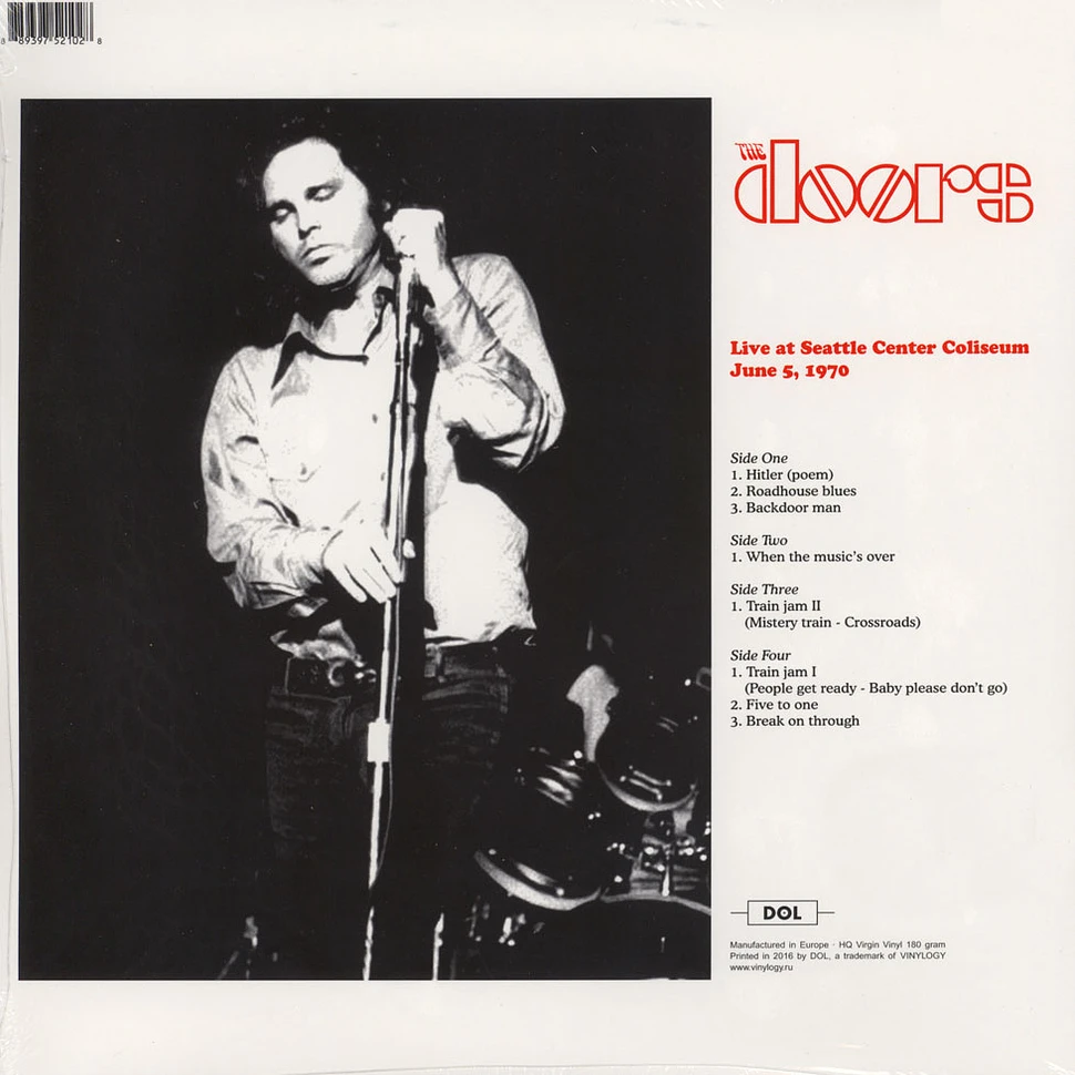 The Doors - Live At Seattle Center Coliseum June 5, 1970