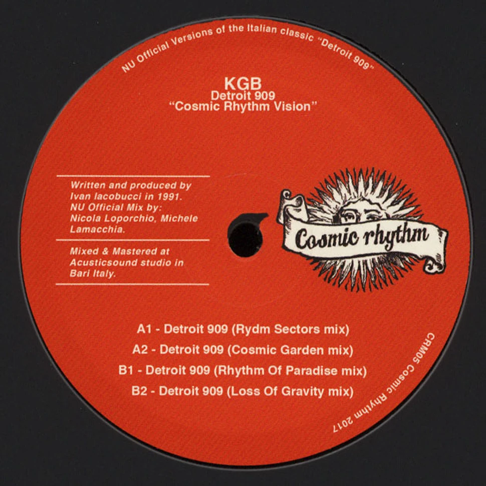KGB - Detroit 909 (Cosmic Rhythm Vision)