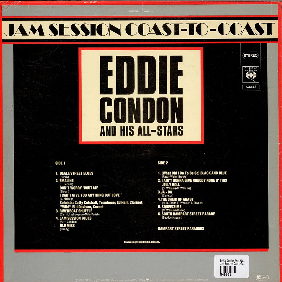 Eddie Condon And His All-Stars - Jam Session Coast-To-Coast