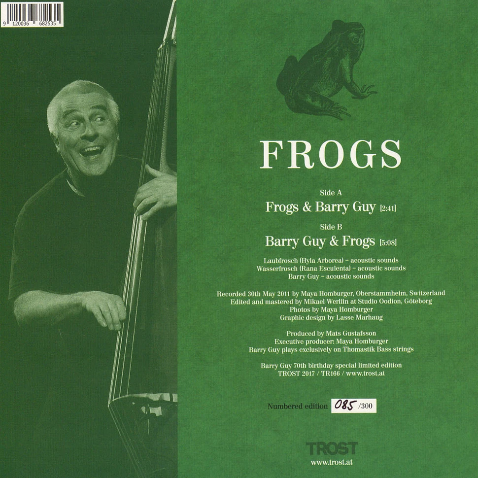 Barry Guy - Frogs