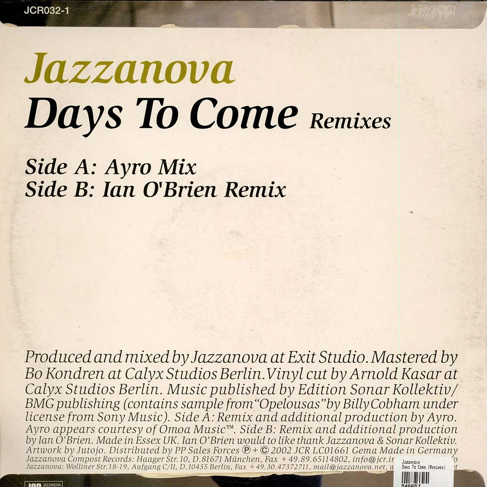 Jazzanova - Days To Come (Remixes)
