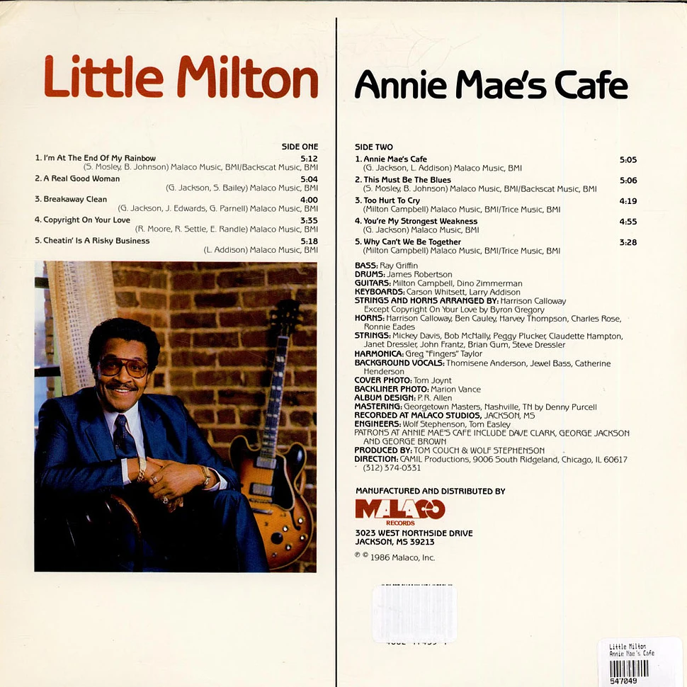 Little Milton - Annie Mae's Cafe