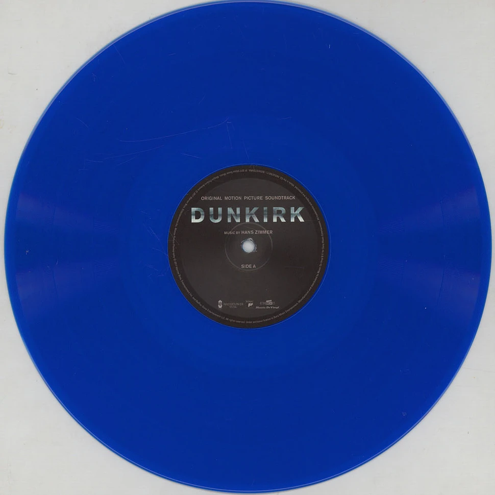 Hans Zimmer - OST Dunkirk Blue Vinyl Edition