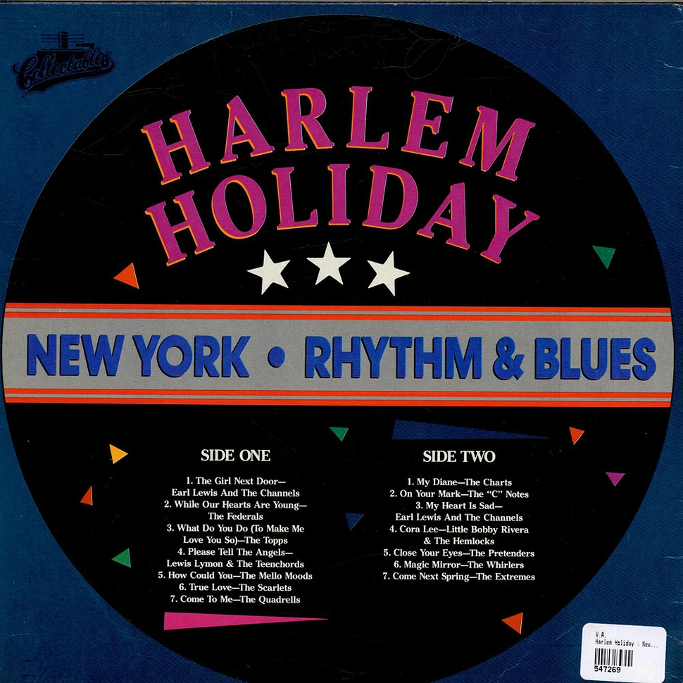 V.A. - Harlem Holiday : New York Rhythm & Blues Volume Two