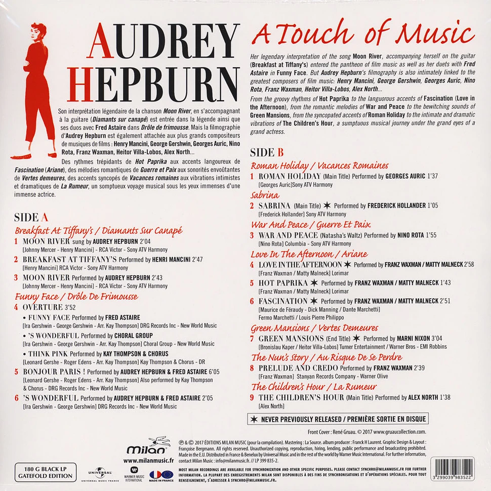 V.A. - OST Audrey Hepburn: A Touch Of Music