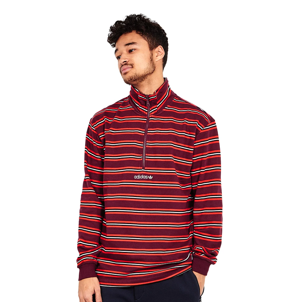 adidas - St Petersburg Stripe Moc Sweatshirt