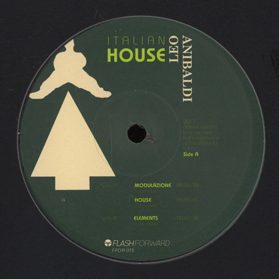 Leo Anibaldi - Italian House Black Vinyl Edition