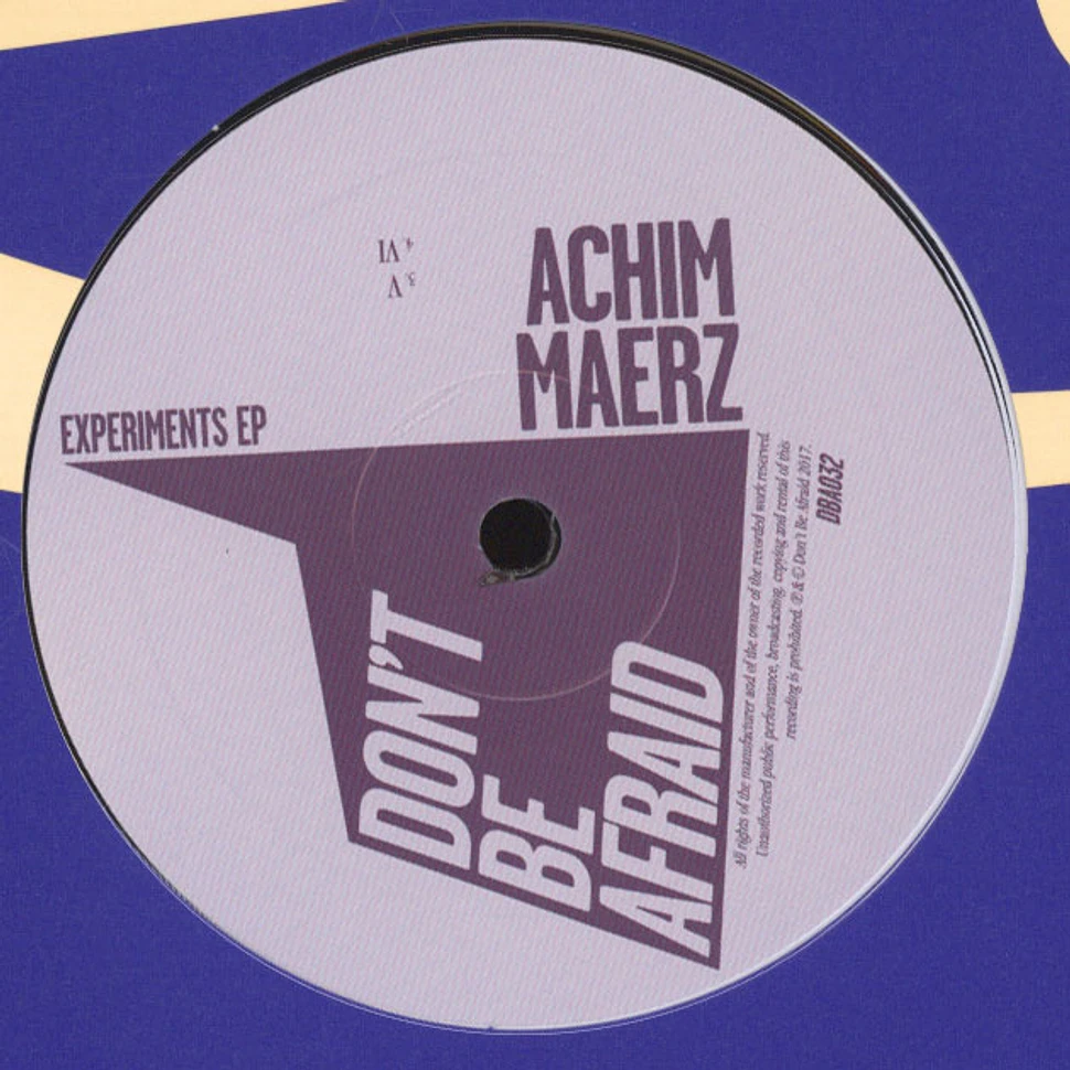 Achim Maerz - Experiments