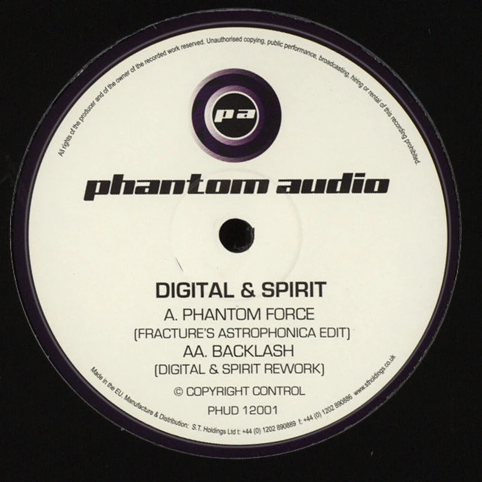 Digital & Spirit - Phantom Force Fracture's Astrophonica Edit / Backlash Digital & Spirit Rework