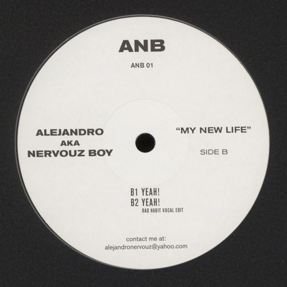 Alejandro aka Nervouz Boy - My New Life EP