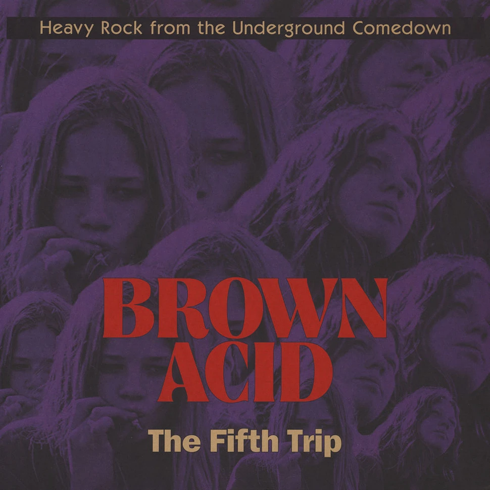 V.A. - Brown Acid: The Fifth Trip Black Vinyl Edition