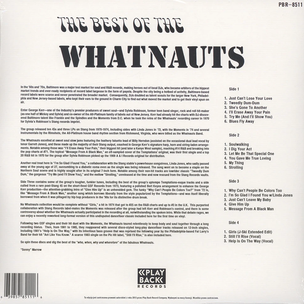 Whatnauts - Best Of The Whatnauts