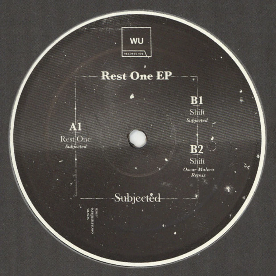 Subjected / Oscar Mulero - Rest One EP