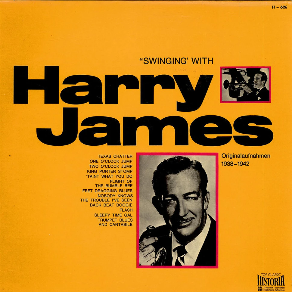 Harry James And His Orchestra - Swinging With Harry James