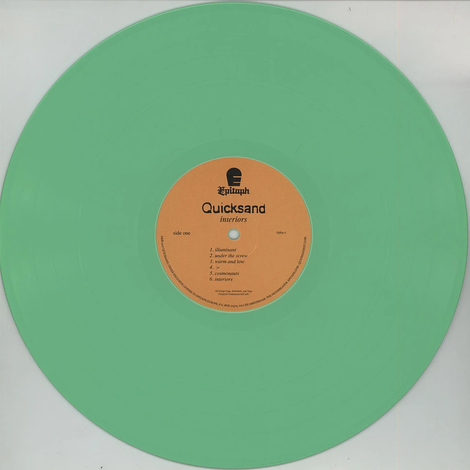 Quicksand - Interiors Green Vinyl Edition