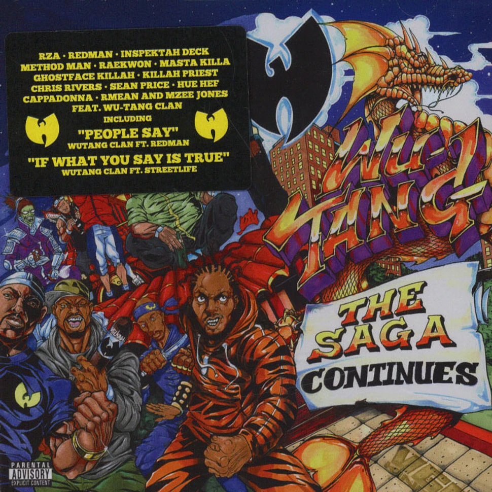 Wu Tang Clan - THE SAGA CONTINUES 2LP - 洋楽