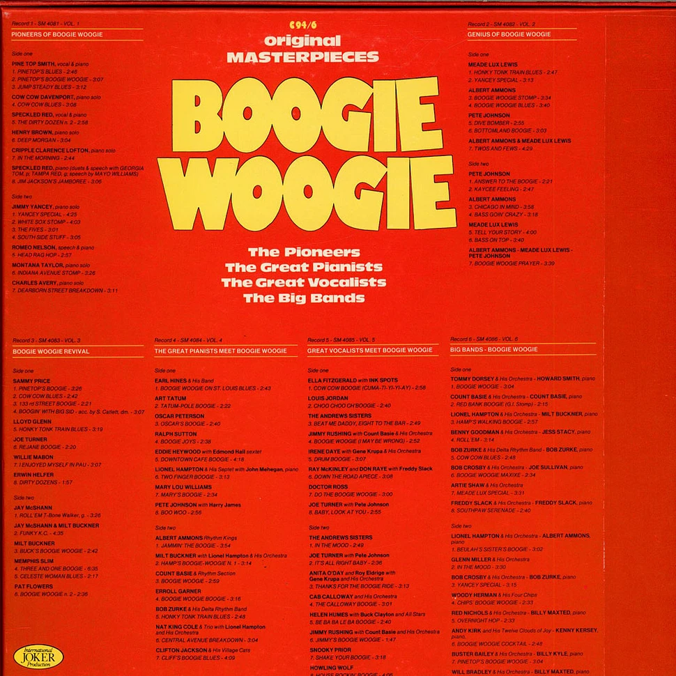 V.A. - Boogie Woogie (Original Masterpieces)