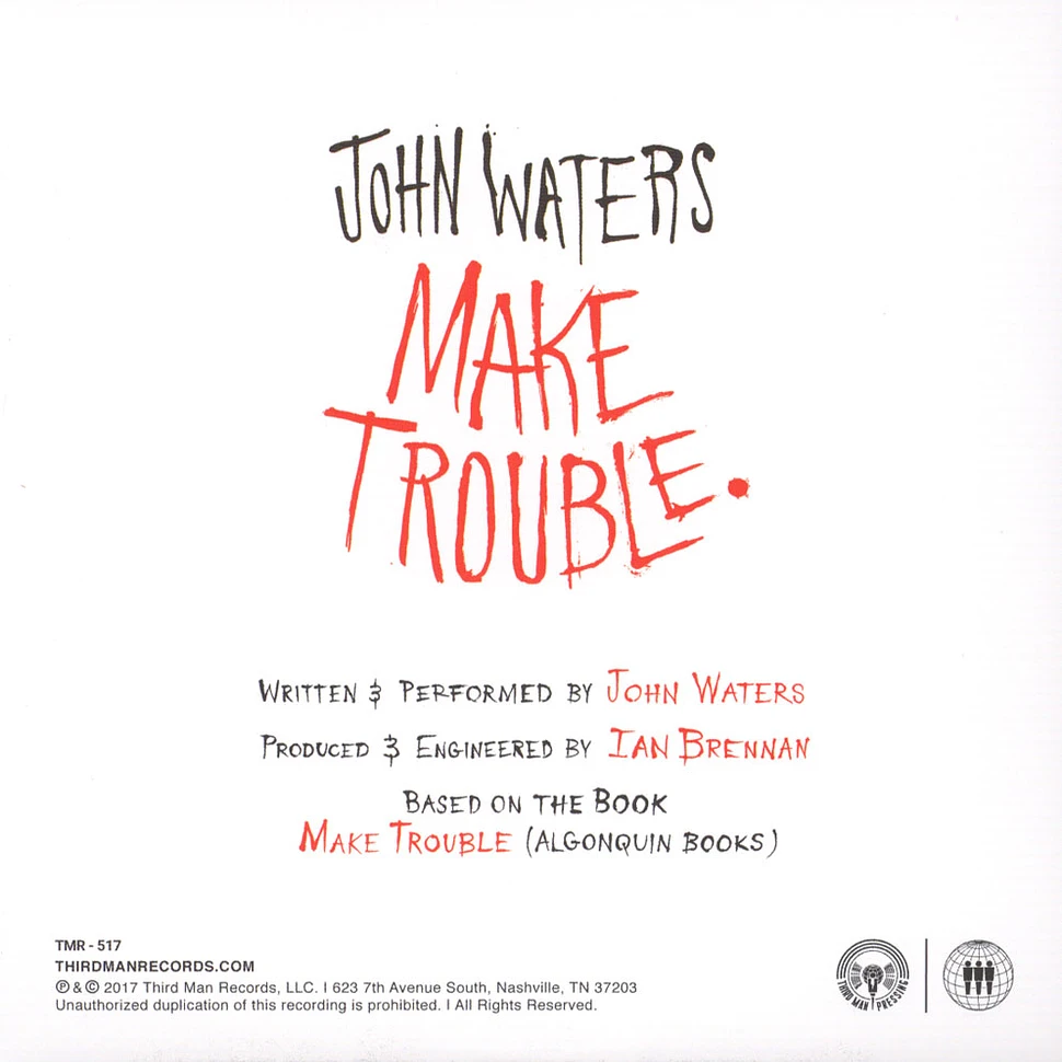 John Waters - Make Trouble