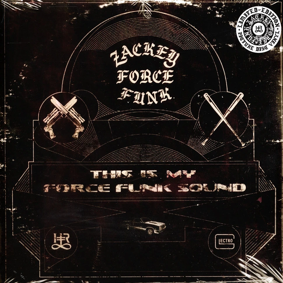 Zackey Force Funk 4x4 Scorpion Multicolored Vinyl Edition Vinyl LP  2019 US Reissue HHV