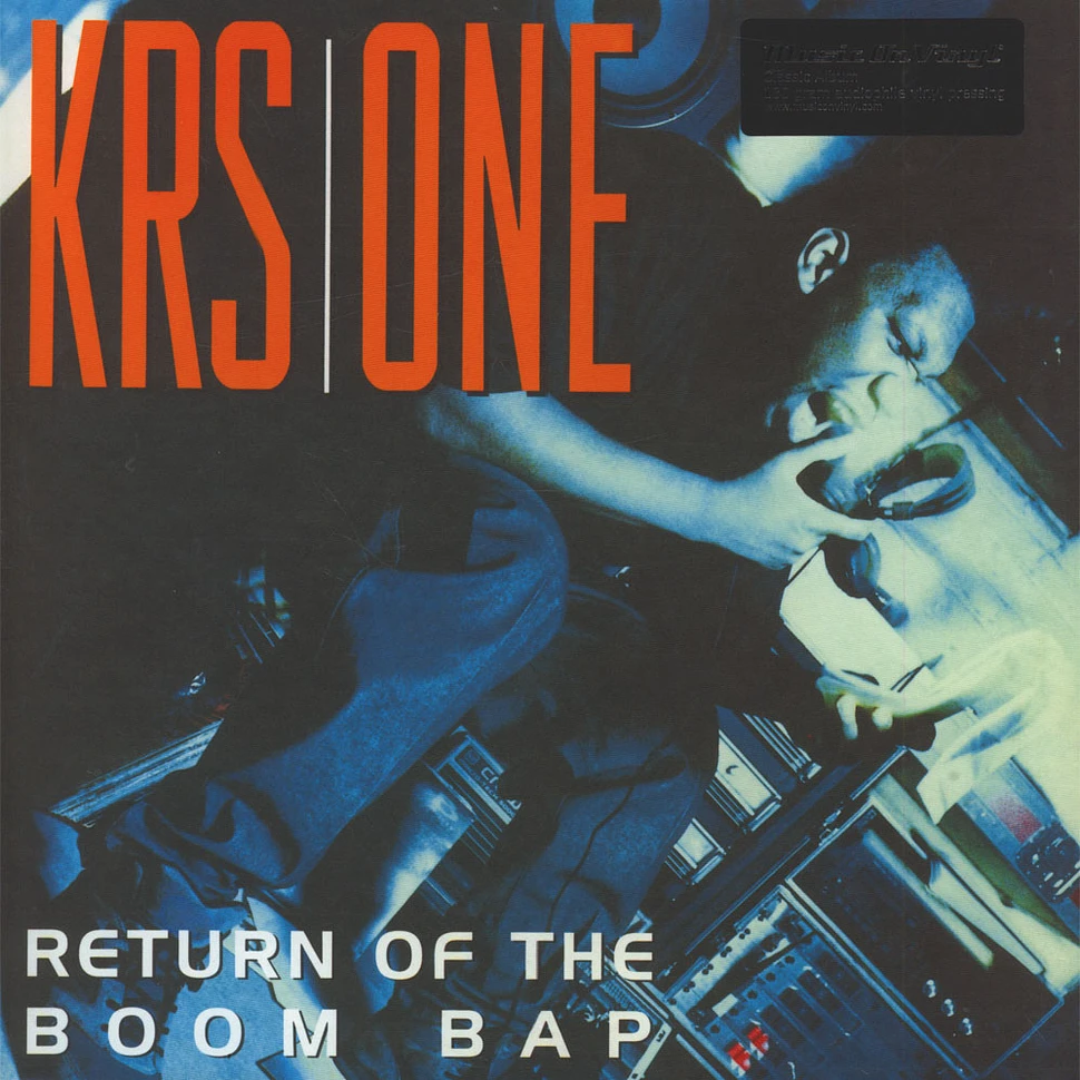 KRS-One - Return Of The Boom Bap Black Vinyl Edition