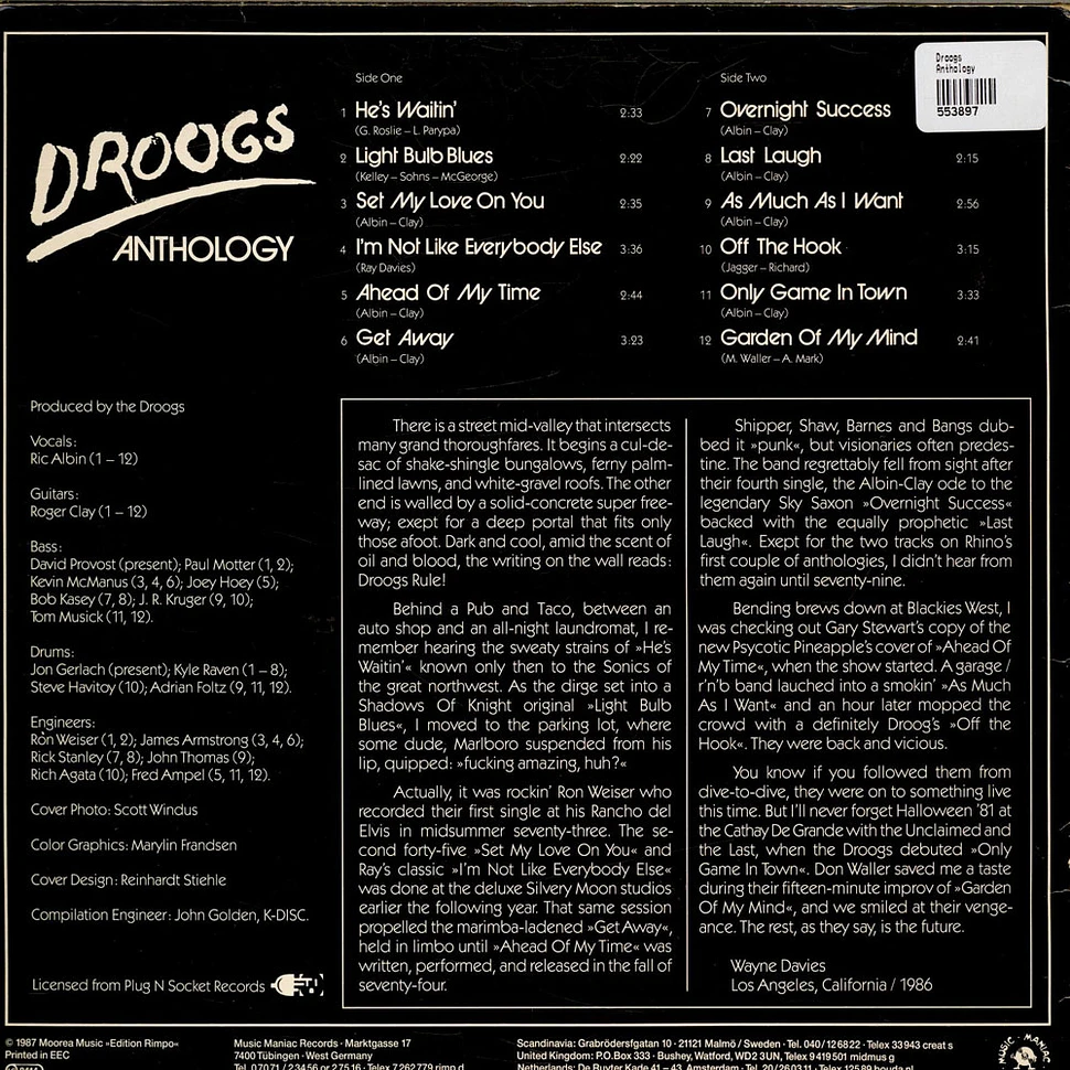 Droogs - Anthology