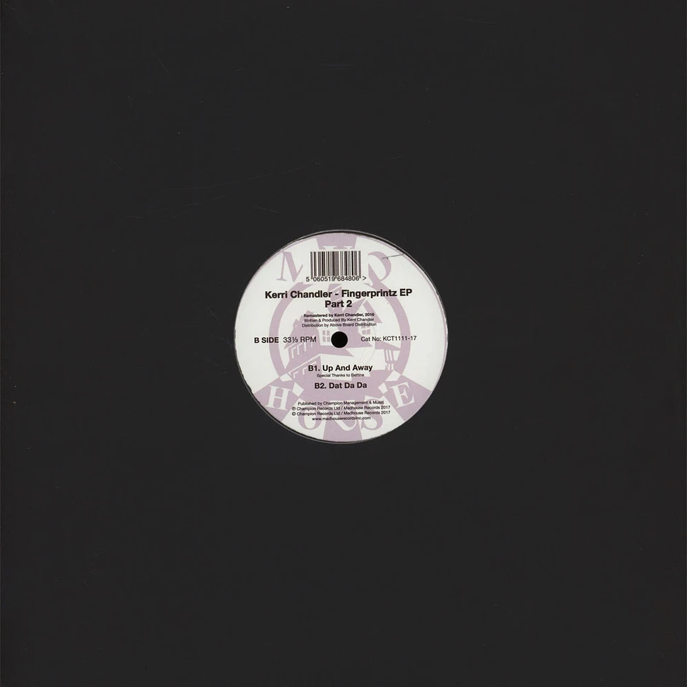 Kerri Chandler - Finger Printz EP 2