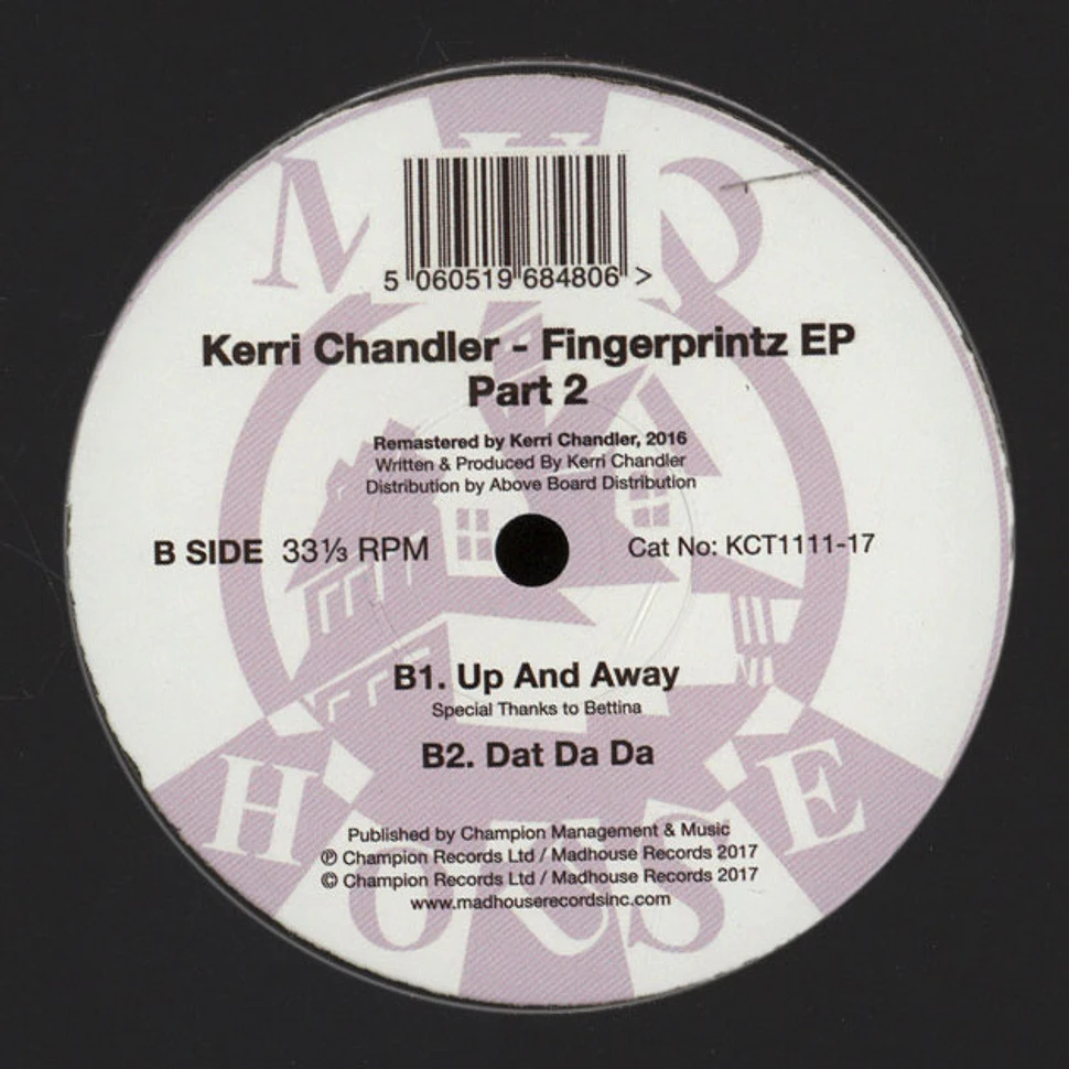Kerri Chandler - Finger Printz EP 2