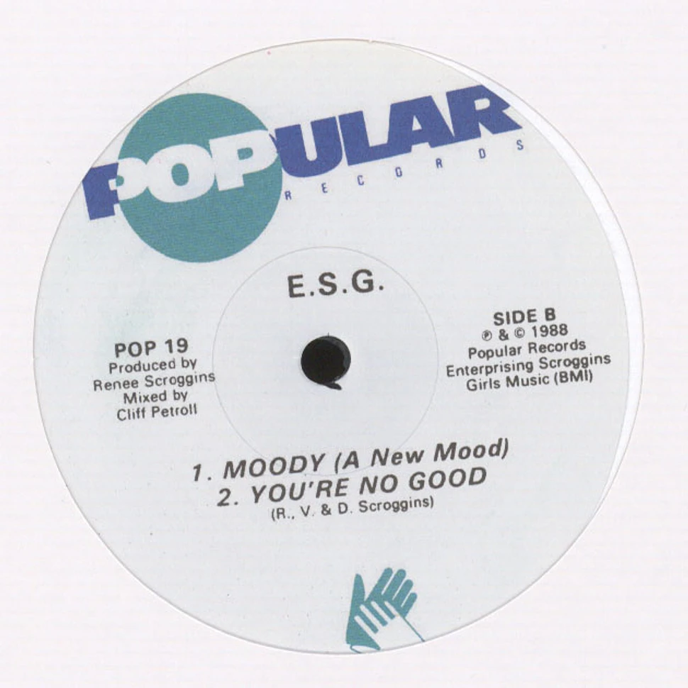 E.S.G. - Party Music / Moody (A New Mood)