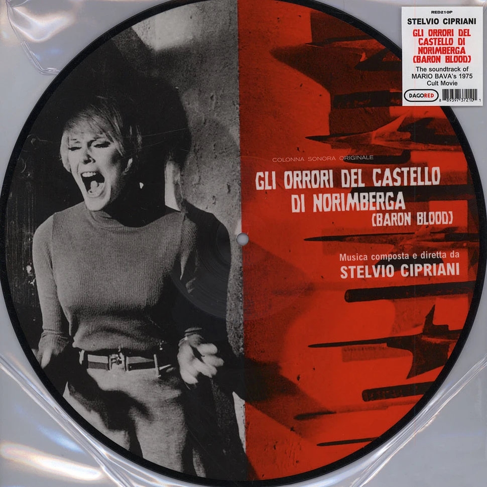 Stelvio Cipriani - OST Gli Orrori Del Castello Di Norimberga (Baron Blood) Picture Disc Edition
