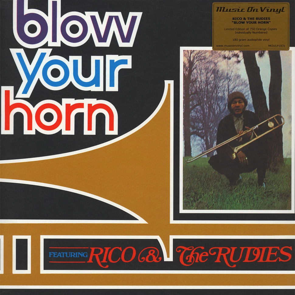 Rico & The Rudies - Blow Your Horn Orange Vinyl Edition